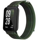 For Xiaomi Smart Band 9 Pro / Redmi Watch 5 Nylon Loop Hook and Loop Fastener Watch Band(Green) - 1