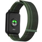 For Xiaomi Smart Band 9 Pro / Redmi Watch 5 Nylon Loop Hook and Loop Fastener Watch Band(Green) - 3