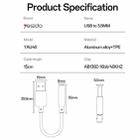 Yesido YAU46 USB to 3.5mm Aluminum Alloy Audio Adapter(Black) - 6