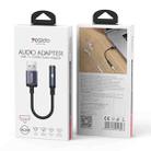 Yesido YAU46 USB to 3.5mm Aluminum Alloy Audio Adapter(Black) - 7