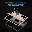 For Samsung Galaxy Z Fold7 5G Shockproof TPU + PC Phone Case with Holder(Gold) - 3