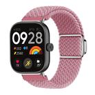 For Xiaomi Smart Band 9 Pro / Redmi Watch 5 Braided Loop Magnetic Buckle Watch Band(Pink) - 1