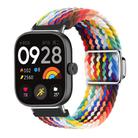 For Xiaomi Smart Band 9 Pro / Redmi Watch 5 Braided Loop Magnetic Buckle Watch Band(Rainbow Color) - 1
