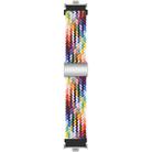 For Xiaomi Smart Band 9 Pro / Redmi Watch 5 Braided Loop Magnetic Buckle Watch Band(Rainbow Color) - 3