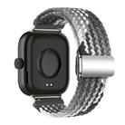 For Xiaomi Smart Band 9 Pro / Redmi Watch 5 Braided Loop Magnetic Buckle Watch Band(Dark Chocolate) - 2