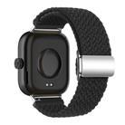 For Xiaomi Smart Band 9 Pro / Redmi Watch 5 Braided Loop Magnetic Buckle Watch Band(Black) - 2