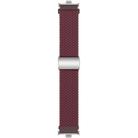 For Xiaomi Smart Band 9 Pro / Redmi Watch 5 Braided Loop Magnetic Buckle Watch Band(Wine Red) - 3