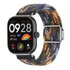 For Xiaomi Smart Band 9 Pro / Redmi Watch 5 Braided Loop Magnetic Buckle Watch Band(Camouflage Colorful) - 1