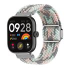 For Xiaomi Smart Band 9 Pro / Redmi Watch 5 Braided Loop Magnetic Buckle Watch Band(Coral) - 1