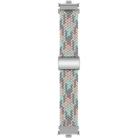 For Xiaomi Smart Band 9 Pro / Redmi Watch 5 Braided Loop Magnetic Buckle Watch Band(Coral) - 3