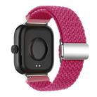For Xiaomi Smart Band 9 Pro / Redmi Watch 5 Braided Loop Magnetic Buckle Watch Band(Raspberry) - 2