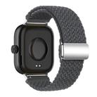 For Xiaomi Smart Band 9 Pro / Redmi Watch 5 Braided Loop Magnetic Buckle Watch Band(Space Grey) - 2