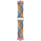 For Xiaomi Smart Band 9 Pro / Redmi Watch 5 Braided Loop Magnetic Buckle Watch Band(Heartbeat Purple) - 3