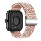 For Xiaomi Smart Band 9 Pro / Redmi Watch 5 Braided Loop Magnetic Buckle Watch Band(Colorful Pink) - 2