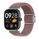 For Xiaomi Smart Band 9 Pro / Redmi Watch 5 Braided Loop Magnetic Buckle Watch Band(Smoke Purple) - 1