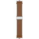 For Xiaomi Smart Band 9 Pro / Redmi Watch 5 Braided Loop Magnetic Buckle Watch Band(Brown) - 3