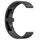 18mm xDfind One-bead Bamboo Solid Stainless Steel Watch Band(Black) - 3