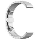 20mm xDfind One-bead Bamboo Solid Stainless Steel Watch Band(Silver) - 3