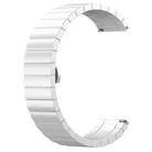 22mm xDfind One-bead Bamboo Solid Stainless Steel Watch Band(Silver) - 2