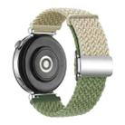 18mm Woven Splicing Color Magnetic Silver Buckle Watch Band(Starlight Cactus) - 2
