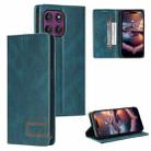 For Motorola Edge 60 Pro TTUDRCH RFID Retro Texture Magnetic Leather Phone Case(Greem) - 1