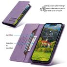 For Motorola Edge 60 Pro TTUDRCH RFID Retro Texture Magnetic Leather Phone Case(Purple) - 4