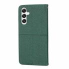 For Samsung Galaxy A17 5G / A26 5G Woven Texture Stitching Magnetic Leather Phone Case(Green) - 3