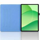 For OPPO Pad SE Tree Life Embossed Rotation Leather Tablet Case(Blue) - 3