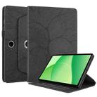 For OPPO Pad SE Tree Life Embossed Rotation Leather Tablet Case(Black) - 2