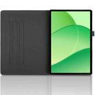 For OPPO Pad SE Tree Life Embossed Rotation Leather Tablet Case(Black) - 3