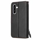 For Samsung Galaxy A17 5G / A26 5G Oil Skin Zipper Wallet Leather Phone Case(Black) - 3