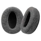 2pcs Skin-friendly Velvet Earphone Replacement Earpads Pads For Sony WH-CH700N / MDR-ZX780 / ZX770(Black) - 1