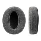 2pcs Skin-friendly Velvet Earphone Replacement Earpads Pads For Sony WH-CH700N / MDR-ZX780 / ZX770(Black) - 2