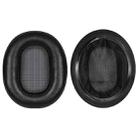 2 Pack Lambskin Earphone Replacement Earpads Pads For Sony MDR-1Abt(Black) - 1