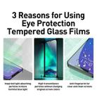For iPhone 12 Pro Max 2pcs Baseus 0.15mm Eye Protection Full Coverage Tempered Glass Film (Green Light) - 2