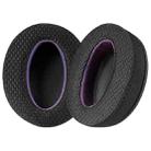 2 Pack Breathable Mesh Earphone Replacement Earpads Pads For Sony WH-CH710N / WH-CH720N(Black Purple) - 1