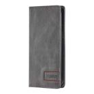 For Samsung Galaxy A17 5G TTUDRCH RFID Retro Texture Magnetic Leather Phone Case(Grey) - 2