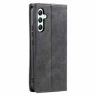 For Samsung Galaxy A17 5G TTUDRCH RFID Retro Texture Magnetic Leather Phone Case(Grey) - 3