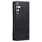 For Samsung Galaxy A17 5G TTUDRCH RFID Retro Texture Magnetic Leather Phone Case(Black) - 3