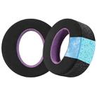 1 Pair Magic Ice Skin Earphone Replacement Earpads Pads For Sony Playstation 5 PS5(Black Purple) - 1