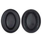 2 Pack Protein Leather Earphone Replacement Earpads Pads For Sony WH-H910N(Black) - 1