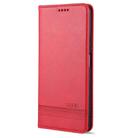 For Huawei Nova 7 SE AZNS Magnetic Calf Texture Horizontal Flip Leather Case with Card Slots & Holder & Wallet(Red) - 2