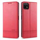 For Huawei Enjoy 20 AZNS Magnetic Calf Texture Horizontal Flip Leather Case with Card Slots & Holder & Wallet(Red) - 1