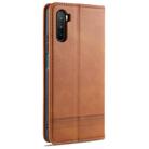 For Huawei Maimang 9 AZNS Magnetic Calf Texture Horizontal Flip Leather Case with Card Slots & Holder & Wallet(Light Brown) - 3