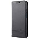 For Huawei Maimang 9 AZNS Magnetic Calf Texture Horizontal Flip Leather Case with Card Slots & Holder & Wallet(Black) - 2