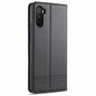 For Huawei Maimang 9 AZNS Magnetic Calf Texture Horizontal Flip Leather Case with Card Slots & Holder & Wallet(Black) - 3