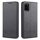 For Samsung Galaxy S20 AZNS Magnetic Calf Texture Horizontal Flip Leather Case with Card Slots & Holder & Wallet(Black) - 1