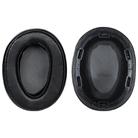 2pcs Lambskin Earphone Replacement Earpads Pads For Sony WH-H900N / MDR-100ABN(Black) - 1
