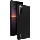 For Sony Xperia 10 II IMAK Full Coverage Cowboy Hard Case(Metal Black) - 1