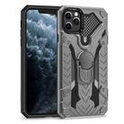 For iPhone 11 Pro Armor Knight Series 2 in 1 PC + TPU Protective Case with Ring Holder(Grey) - 2